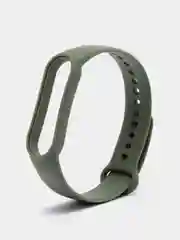 Зелёный хаки силиконовые ремешки для Xiaomi Mi Band 3, Band 4 и Band 5