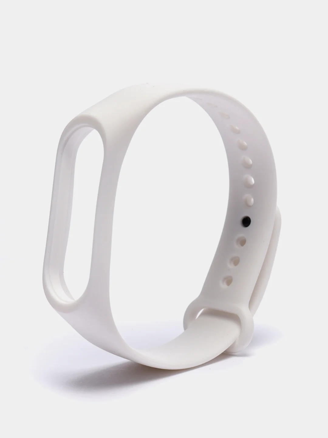 Белый силиконовые ремешки для Xiaomi Mi Band 3, Band 4 и Band 5