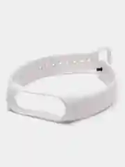 Белый силиконовые ремешки для Xiaomi Mi Band 3, Band 4 и Band 5