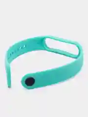 Бирюзовый силиконовые ремешки для Xiaomi Mi Band 3, Band 4 и Band 5