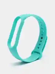 Бирюзовый силиконовые ремешки для Xiaomi Mi Band 3, Band 4 и Band 5