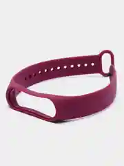Вишнёвый силиконовые ремешки для Xiaomi Mi Band 3, Band 4 и Band 5