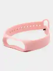 Пудровый силиконовые ремешки для Xiaomi Mi Band 3, Band 4 и Band 5