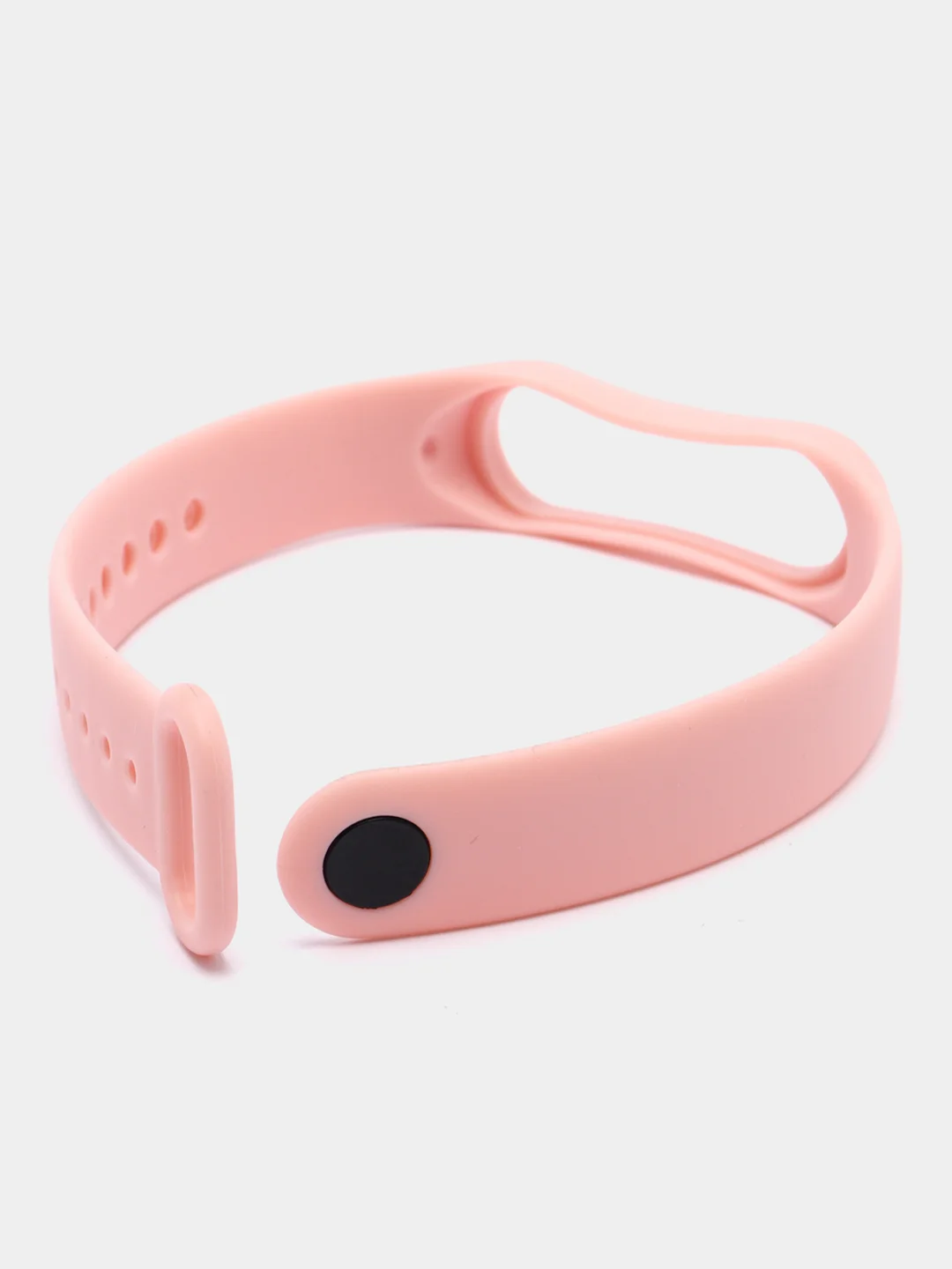 Пудровый силиконовые ремешки для Xiaomi Mi Band 3, Band 4 и Band 5