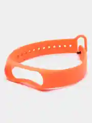 Оранжевый силиконовые ремешки для Xiaomi Mi Band 3, Band 4 и Band 5