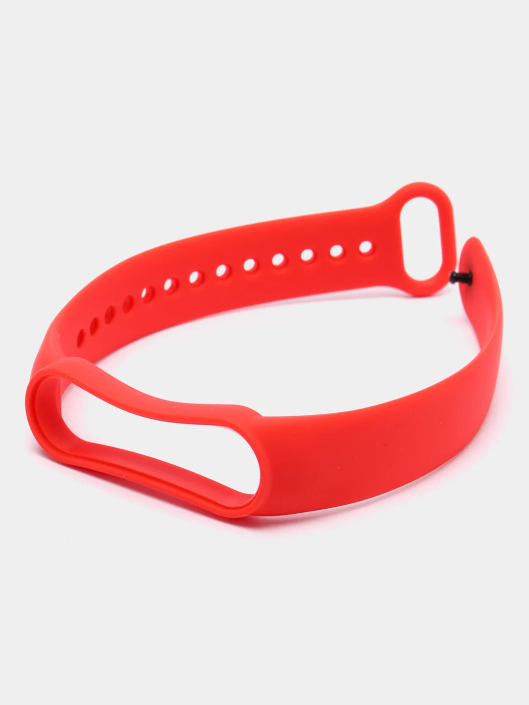 Красный силиконовые ремешки для Xiaomi Mi Band 3, Band 4 и Band 5