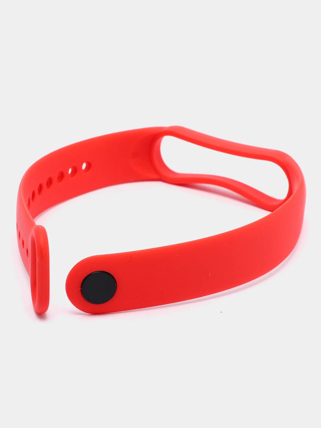 Красный силиконовые ремешки для Xiaomi Mi Band 3, Band 4 и Band 5