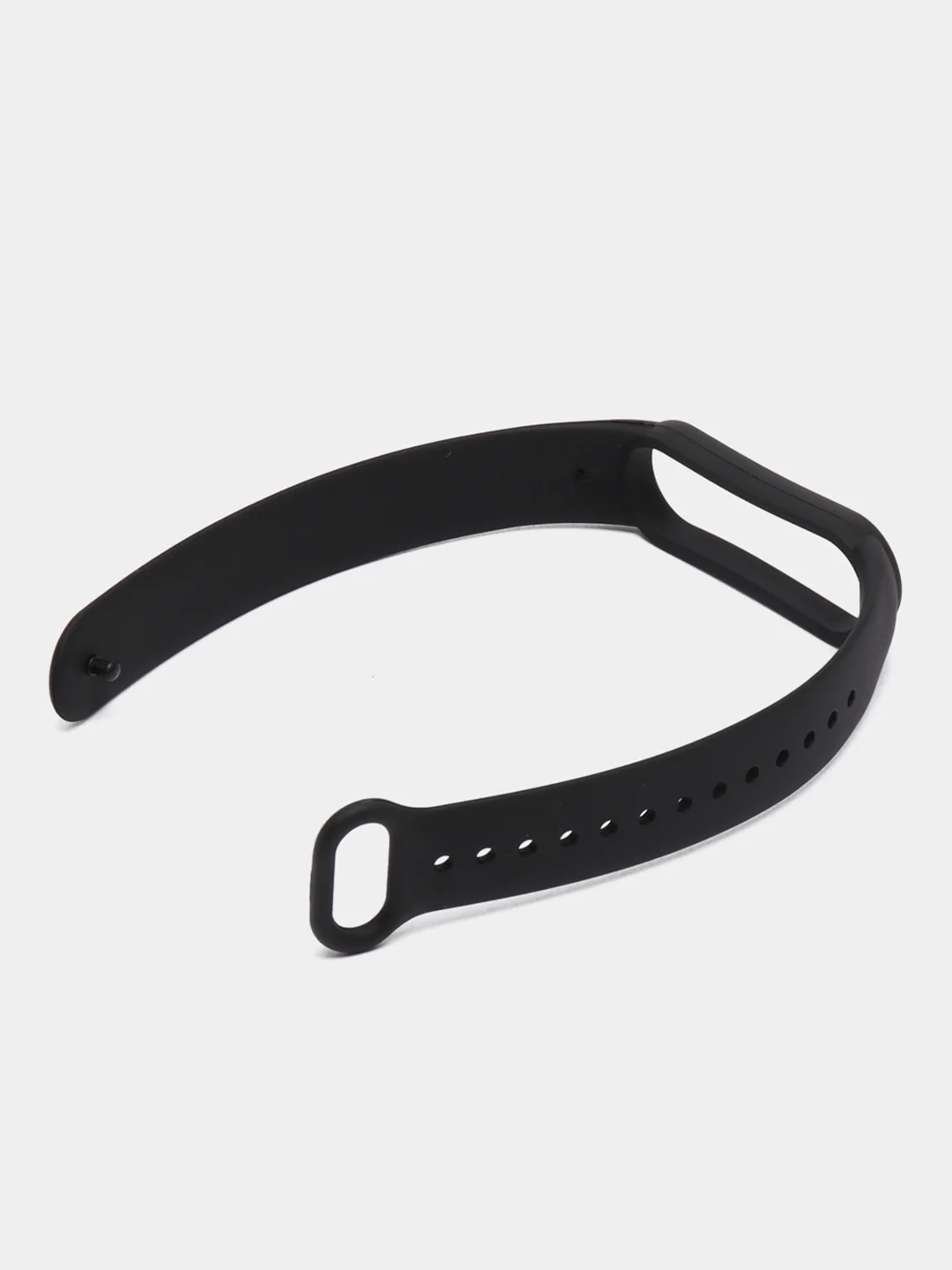 Черный силиконовые ремешки для Xiaomi Mi Band 3, Band 4 и Band 5