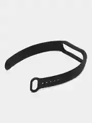 Черный силиконовые ремешки для Xiaomi Mi Band 3, Band 4 и Band 5