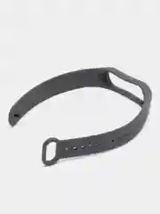 Тёмно-серый силиконовые ремешки для Xiaomi Mi Band 3, Band 4 и Band 5