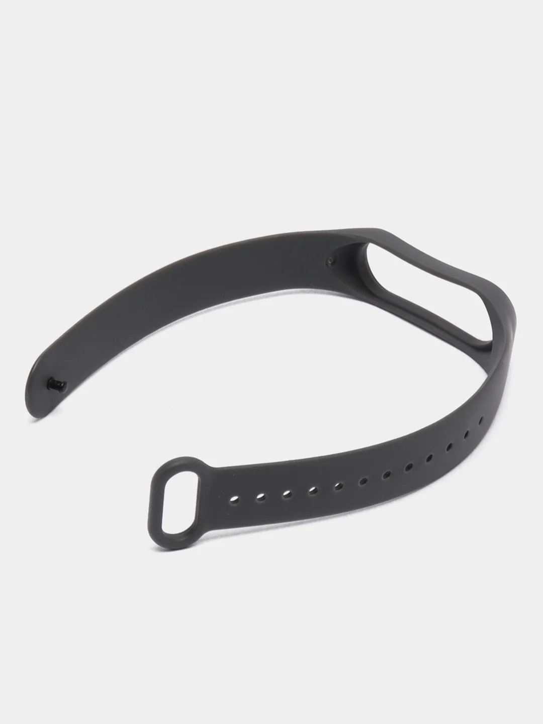 Серый металлик силиконовые ремешки для Xiaomi Mi Band 3, Band 4 и Band 5