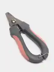 Красный когтерез для кошек и собак, со стопором
