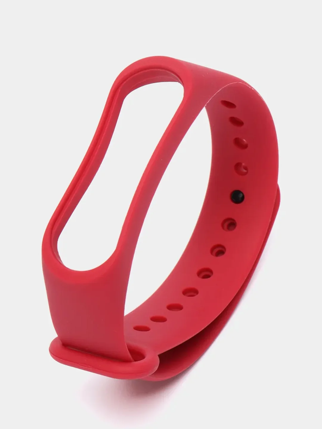 Тёмно-розовый силиконовый ремешок Xiaomi Mi Band 3 / 4
