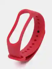 Тёмно-розовый силиконовый ремешок Xiaomi Mi Band 3 / 4