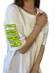 Белый платье женское, туника, oversize, платье для дома, домашний костюм