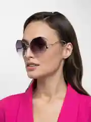 Пурпурный женские солнцезащитные очки