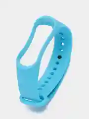 Голубой силиконовый ремешок Xiaomi Mi Band 3 / 4