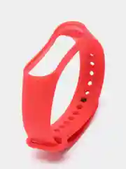 Красный силиконовый ремешок Xiaomi Mi Band 3 / 4