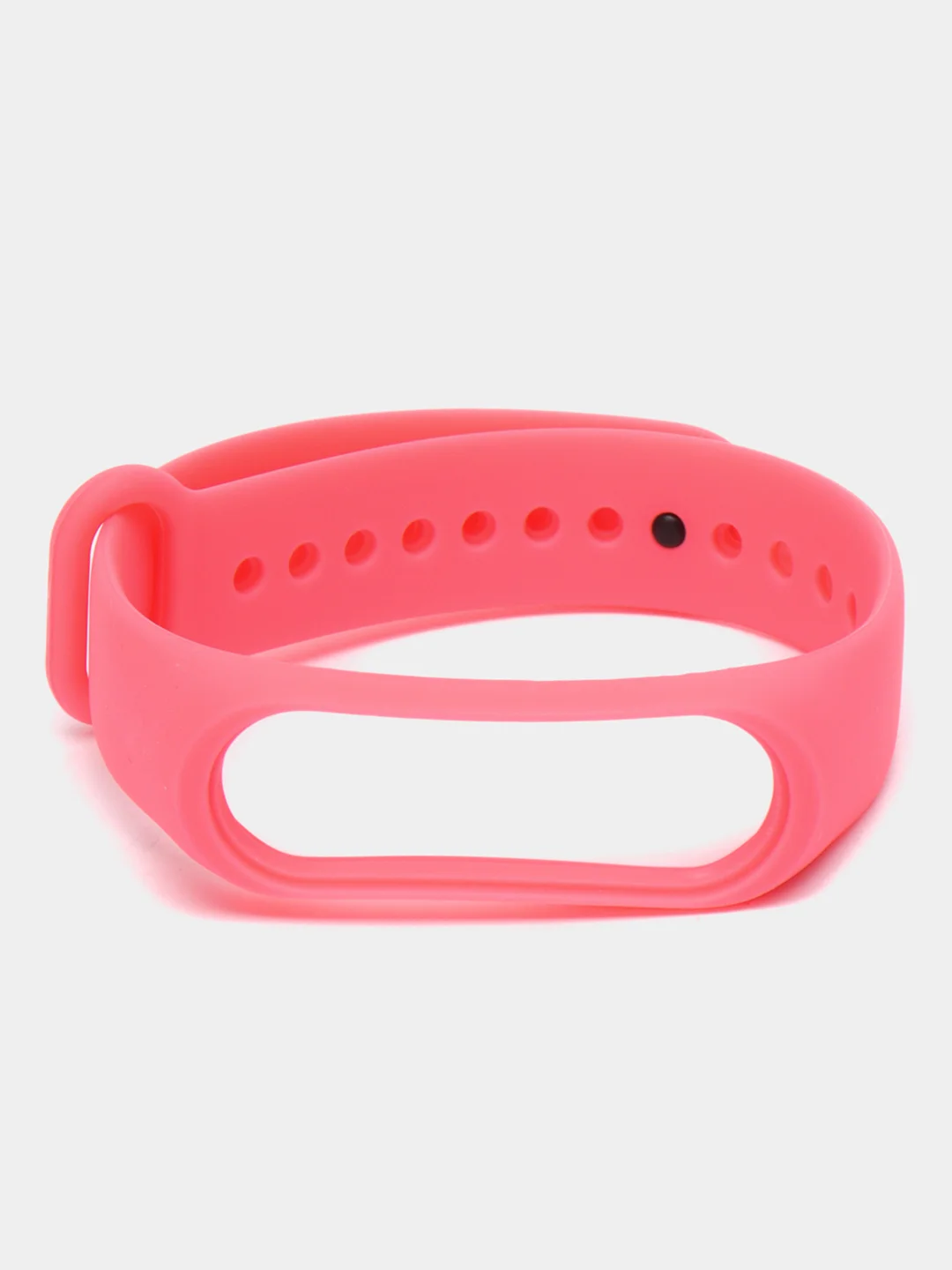 Кораллово-розовый силиконовый ремешок Xiaomi Mi Band 3 / 4