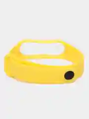 Желтый силиконовый ремешок Xiaomi Mi Band 3 / 4