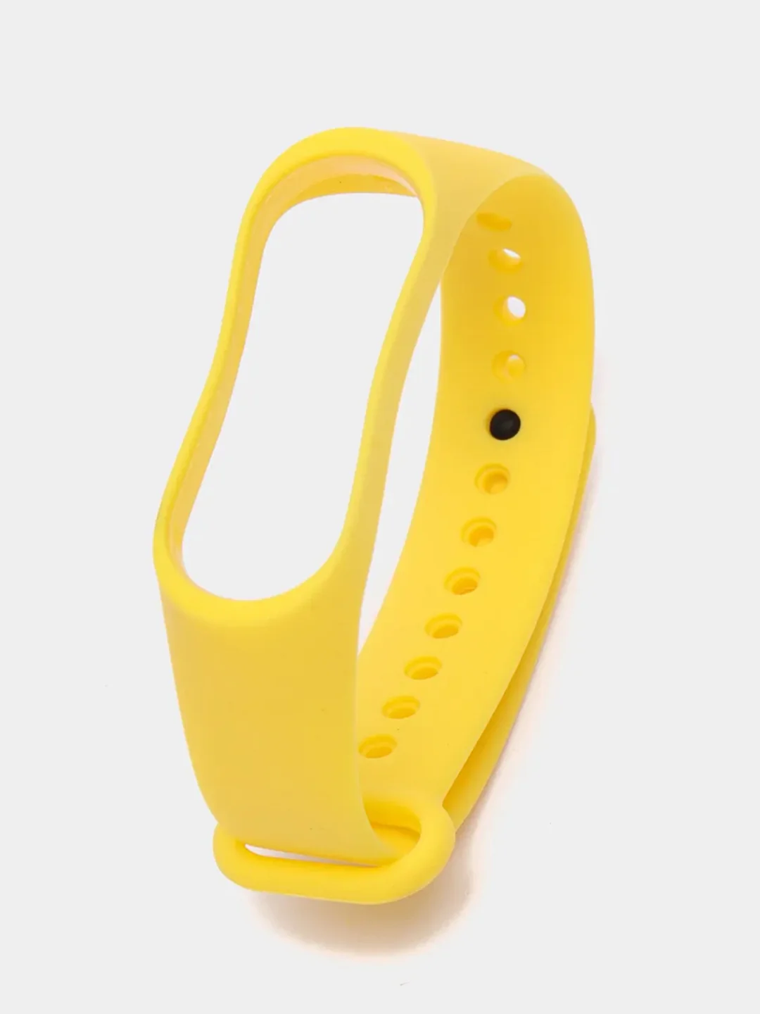 Желтый силиконовый ремешок Xiaomi Mi Band 3 / 4
