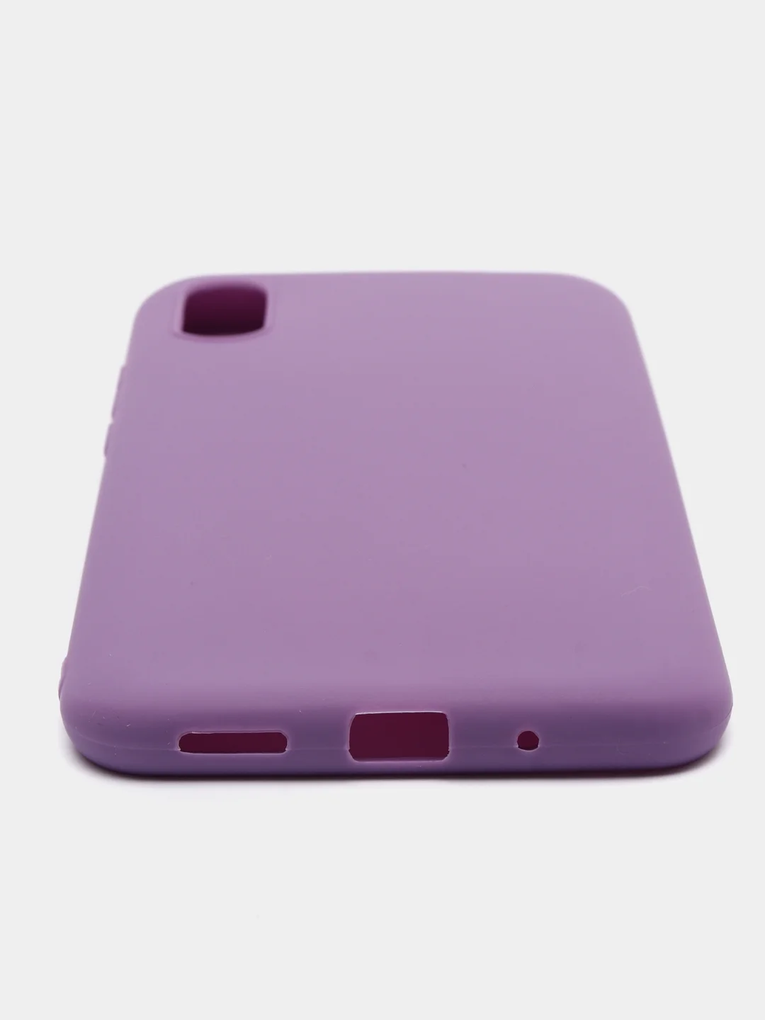 Аметистовый силиконовый чехол для Xiaomi Redmi 9A (Сяоми Редми 9А), прозрачный