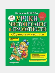 Уроки чистописания и грамотности: обучающие прописи, Надежда Жукова