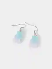 Аметистовый серьги "Мармеладные мишки", градиент