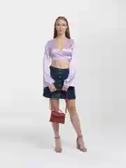 Красный сумка женская, маленькая, на плечо