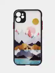 Серый чехол для iPhone 11 12 13 7 8  XR 14 Plus Pro Max mini айфон про макс пластиковый