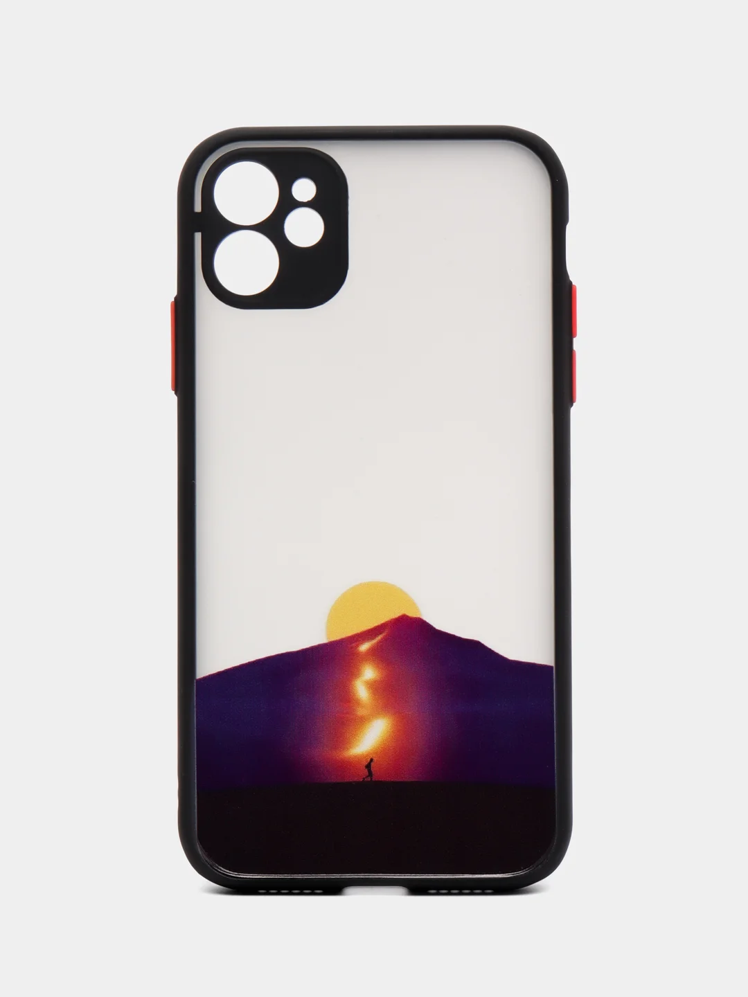 Темно-синий чехол для iPhone 11 12 13 7 8 XR 14 Plus Pro Max mini айфон про макс пластиковый