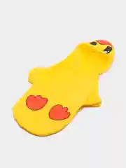 Желтый толстовка с капюшоном для собак и кошек