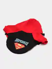 Черный толстовка для собак и кошек Superman, с капюшоном