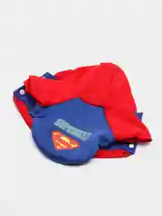 Синий толстовка для собак и кошек Superman, с капюшоном
