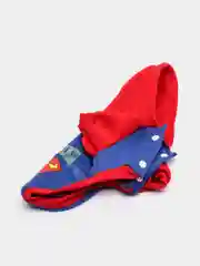 Синий толстовка для собак и кошек Superman, с капюшоном