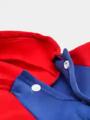 Синий толстовка для собак и кошек Superman, с капюшоном