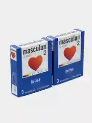 Презервативы Masculan 2 "Classic", с пупырышками, 6 штук