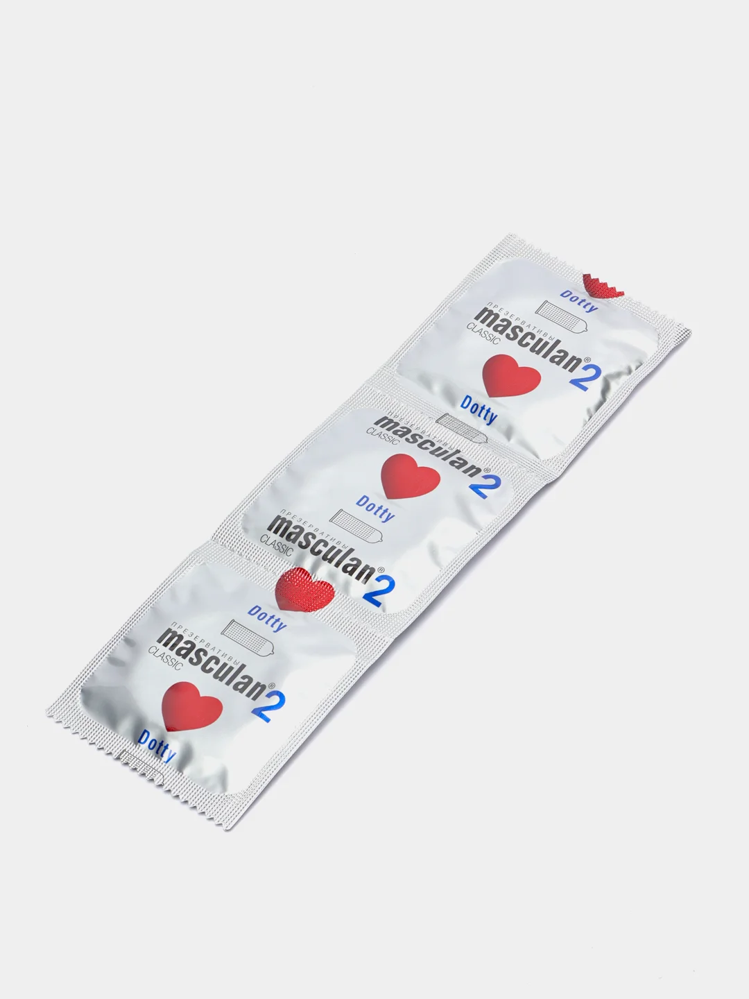 Презервативы Masculan 2 "Classic", с пупырышками, 6 штук