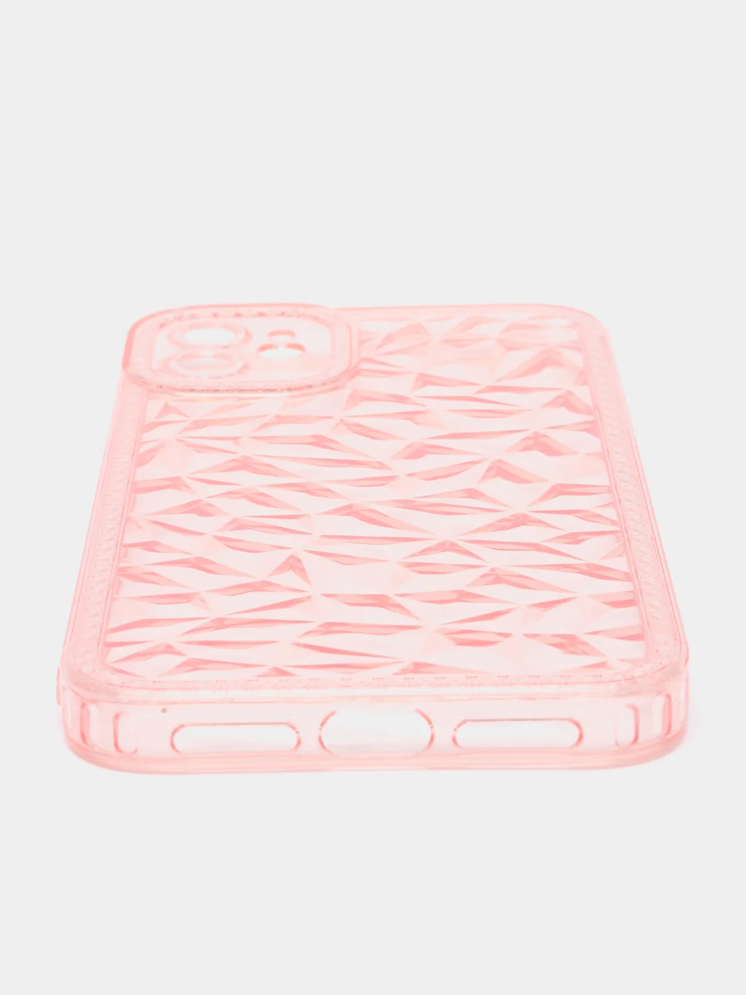 Белый прозрачный чехол для iPhone 11, 12, 13, 14, Pro, Max, силиконовый, с защитой камеры