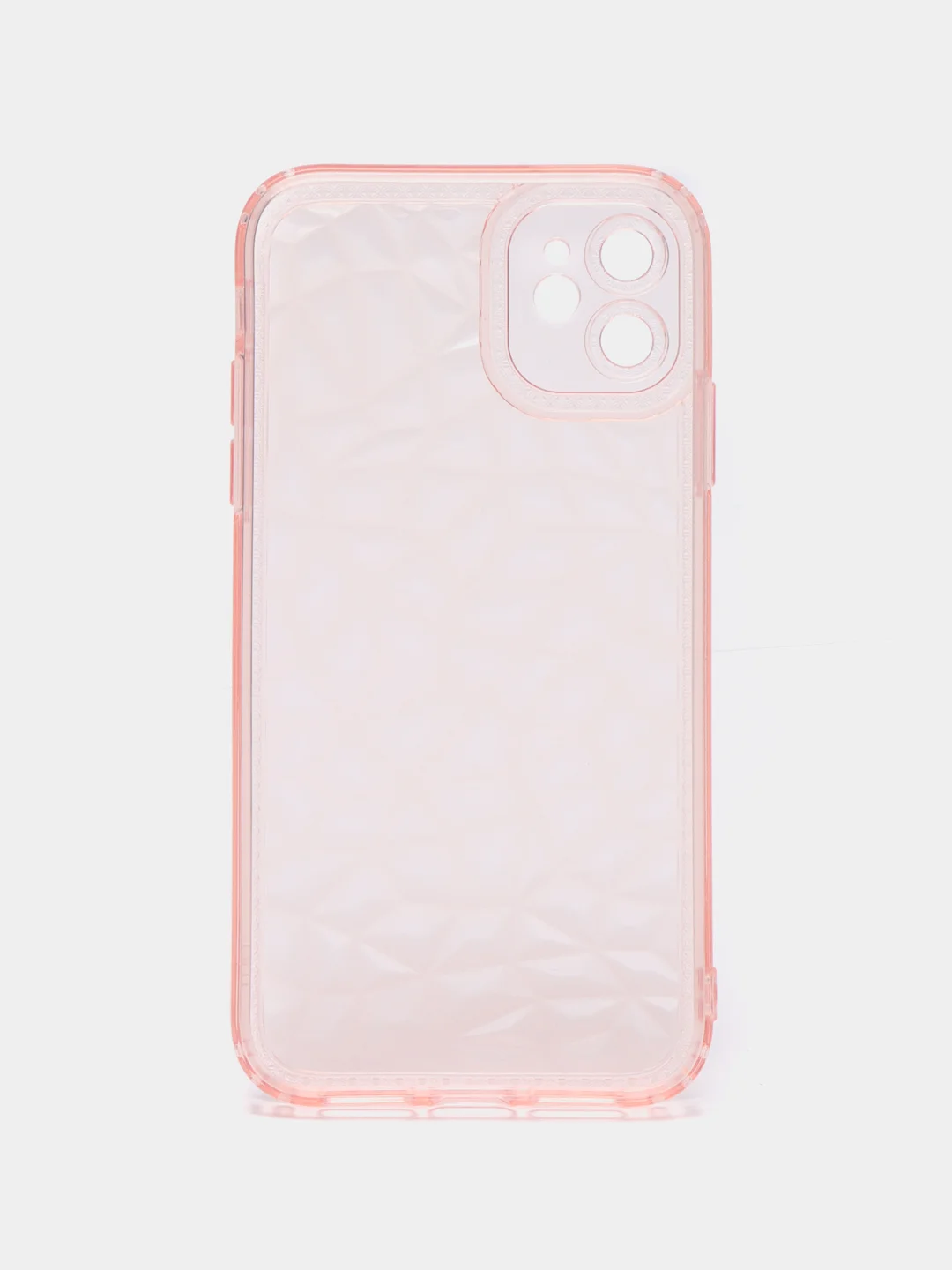 Белый прозрачный чехол для iPhone 11, 12, 13, 14, Pro, Max, силиконовый, с защитой камеры