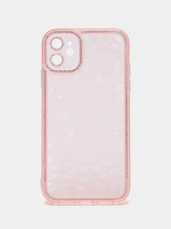 Прозрачный чехол для iPhone 11, 12, 13, 14, Pro, Max, силиконовый, с защитой камеры