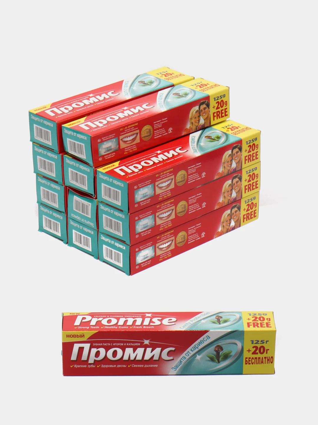Зубная паста Промис, 12 штук по 145 г
