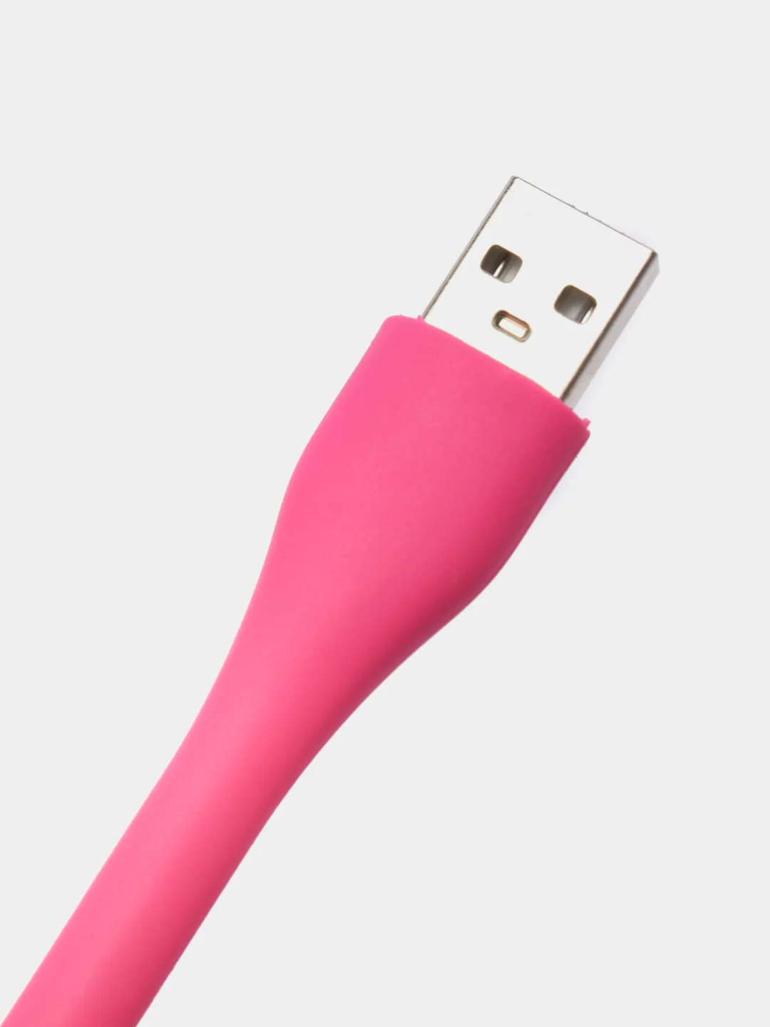 Розовый светодиодный USB-фонарик портативный, гибкий
