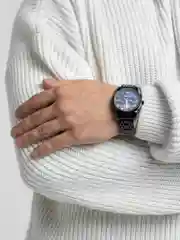 Синий наручные мужские часы OLEVS