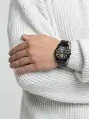 Синий наручные мужские часы OLEVS