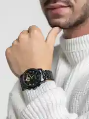 Синий наручные мужские часы OLEVS