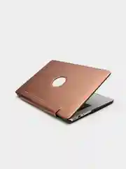 Тёмно-коричневый чехол для ноутбука Apple Macbook, Чехол-накладка  для макбука