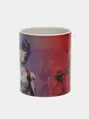 Коралловый меланж кружки по аниме "Клинок", "Атака титанов" и другие