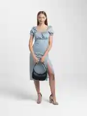 Черный сумка baro из натуральной кожи