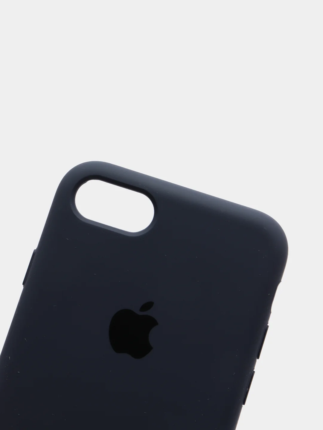 Прозрачный чехол Silicone Case для iPhone 7, 8, SE 2020, с открытым низом